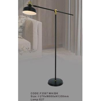 Đèn Cây Đứng Phòng Khách F3587 WH/BK F3587