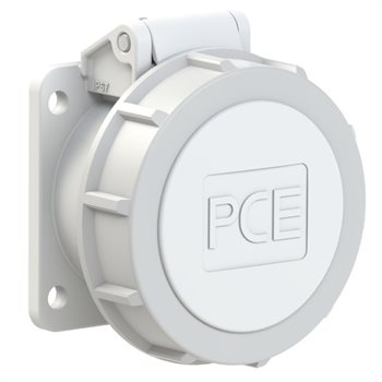 Ổ cắm công nghiệp PCE F3822-10FT9V 16A 2p 24/42V 10h IP67 F3822-10FT9V