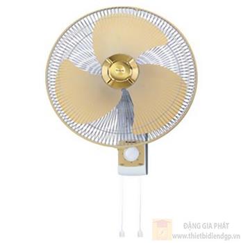 Quạt treo tường màu vàng kim, đ.kính quạt 40cm F-409UGO