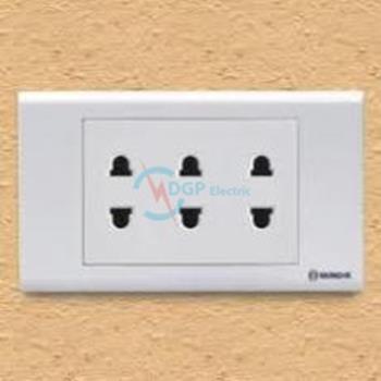 Bộ 3 ổ cắm 2 chấu 16A S18U3