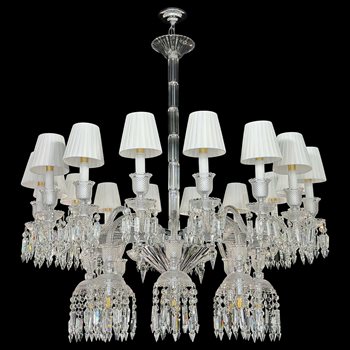 Đèn Chùm 355 DECOR Ø1200*H1300, ĐẾ: Ø130*H50 - E14*24 DC8805T24