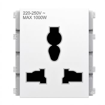 Ổ cắm đơn đa năng 13A - ABB Size 2M 4TYB506241P0103
