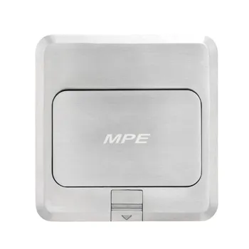 Ổ cắm âm sàn MPE FA-60 kiểu vuông màu xám FA-60