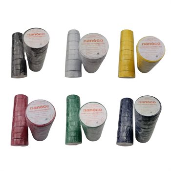 Băng Keo Cách Điện PVC Nanoco 10 Yard FKPC FKPC10