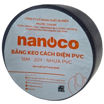 Băng Keo Cách Điện PVC Nanoco FKPC20 20 Yard FKPC FKPC20