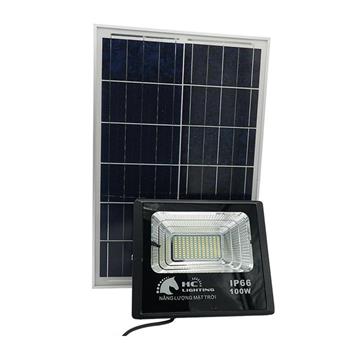 Đèn pha Led 100W năng lượng mặt trời FL100-NLMT
