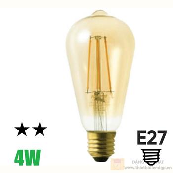 Bóng đèn Led Filament ST64 - 4W FLM-4/ST64