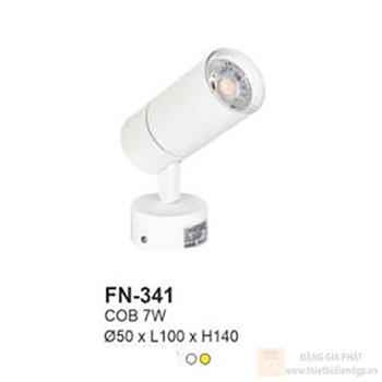 Đèn rọi chiếu điểm led COB 7W - Ø50*L100*H140 - ánh sáng trắng & vàng FN-341