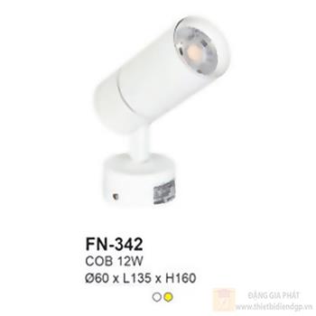 Đèn rọi chiếu điểm led COB 12W - Ø50*L135*H160 - ánh sáng trắng & vàng FN-342