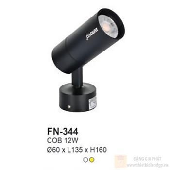 Đèn rọi chiếu điểm led COB 12W - Ø60*L135*H160 - ánh sáng trắng & vàng FN-344