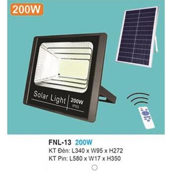 Đèn pha năng lượng mặt trời 200W FNL-13