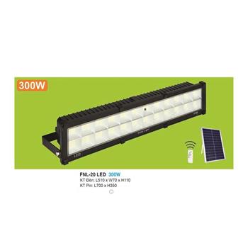 Đèn pha năng lượng mặt trời 300W ánh sáng trắng FNL-20 LED