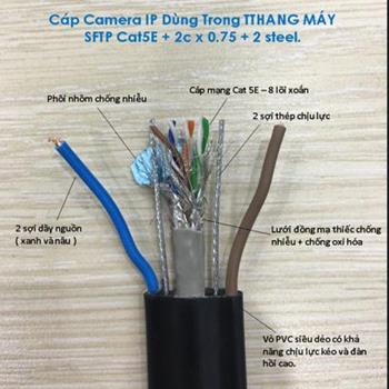 Cáp mạng thang máy Imatek SFTP Cat 5E SFTP Cat 5E