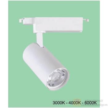 Đèn chiếu điểm thanh ray Led 15W - Ø60*H150 - Vỏ Trắng FR-2025A