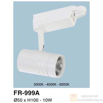 Đèn ray chiếu điểm Verona Ø50*H100 - 10W - vỏ trắng FR-999A