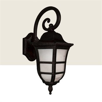 Đèn vách ngoài trời 355 Decor VNT6607DEN L200*W150*H440 VNT6607DEN