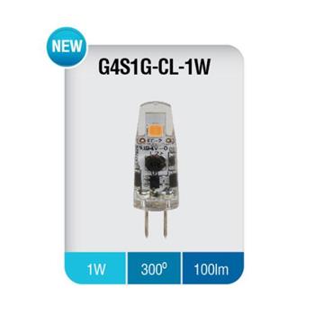 Bóng Led G4 G4S1G-CL-1W 2700K  G4S1G-CL-1W