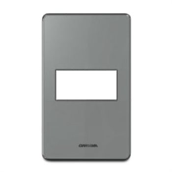 Mặt viền 1 hạt cỡ S Acrylic màu xám Grimma G7 series, G7ACX-M1 G7ACX-M1