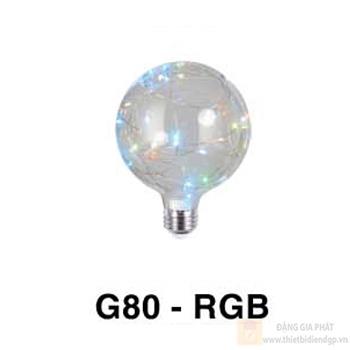 Bóng Buld nhiều màu G80-RGB G80-RGB