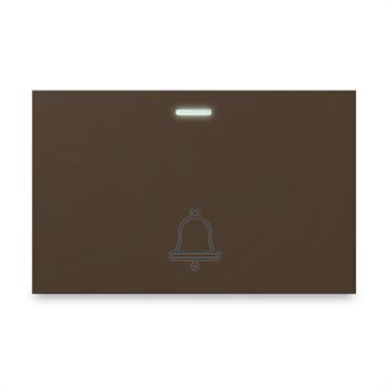 Hạt nút nhấn chuông Grimma G8CKDB33 size L mặt nhựa vân xước G8CKDB33