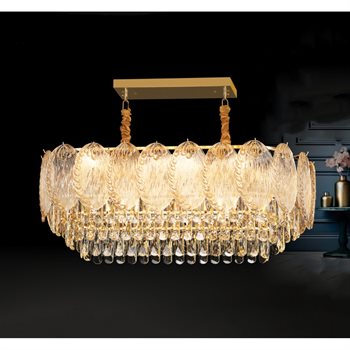 Đèn chùm pha lê Hufa CFL 2859 L800*W350*H320 CFL 2859