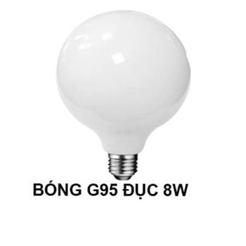 Bóng Led G95 đục loại 8W BÓNG G95 ĐỤC 8W