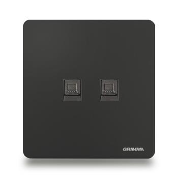Bộ ổ cắm đôi mạng Grimma G3B2PC G3B2PC