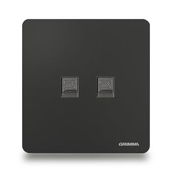 Bộ ổ cắm đôi điện thoại Grimma G3B2TEL G3B2TEL