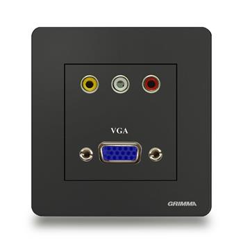 Bộ ổ cắm AV và VAG Grimma G3BAVVGA G3BAVVGA