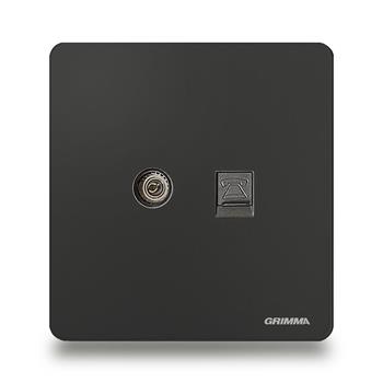 Bộ ổ cắm tivi + điện thoại Grimma G3BTVTEL G3BTVTEL