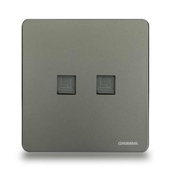 Bộ ổ cắm đôi mạng Grimma G42PC G42PC