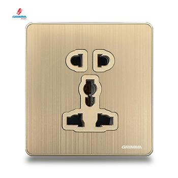 Bộ ổ cắm 2 chấu + 3 chấu Grimma G5GSK23 G5GSK23