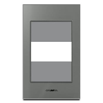 Mặt viền 1 hạt cỡ S kính cường lực màu xám Grimma G6 series, G6GLX-M1 G6GLX-M1