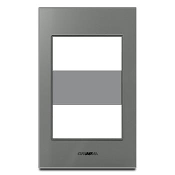 Mặt viền 2 hạt cỡ S kính cường lực màu xám Grimma G6 series, G6GLX-M2 G6GLX-M2