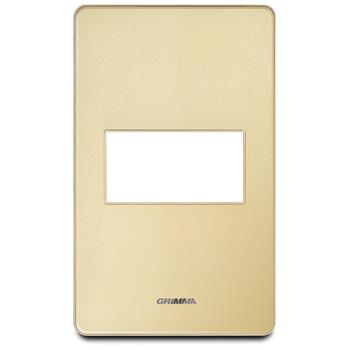 Mặt viền 1 hạt cỡ S Acrylic màu vàng Grimma G7 series, G7ACG-M1 G7ACG-M1