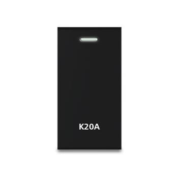 Hạt công tắc 20A + đèn báo Grimma G7 series, G7K20ALED G7K20ALED