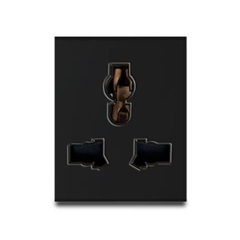 Hạt ổ cắm 3 chấu đa năng size M Grimma G7 series, G7SK312 G7SK312