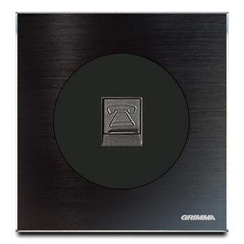 Bộ ổ cắm đơn điện thoại Grimma G881TELS G881TELS