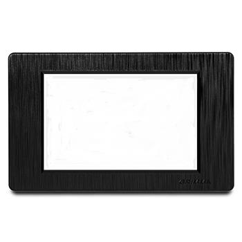 Mặt viền 3 hạt cỡ S nhựa vân xước Grimma G8 series, G8BPM3 G8BPM3