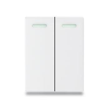 Hạt công tắc đôi 2 chiều size M Grimma G8W series, G8WK2212 G8WK2212