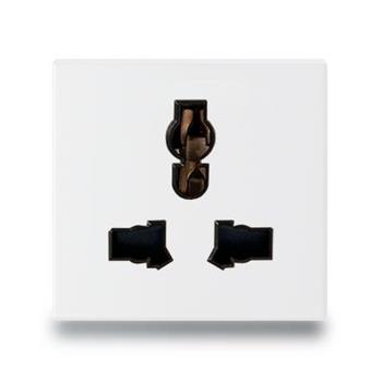 Hạt ổ cắm 3 chấu đa năng size 2S Grimma G8W series, G8WSK323 G8WSK323