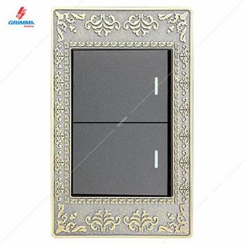 Bộ công tắc đôi 2 chiều GRIMMA G8ZAXK22 G8ZAXK22