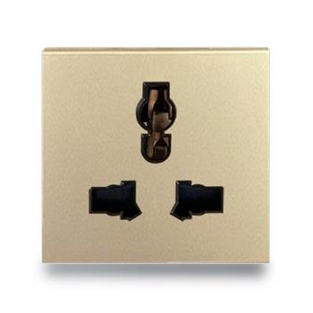 Hạt ổ cắm 3 chấu đa năng size 2S Grimma G9 series, G9SK323 G9SK323