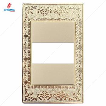 Mặt viền 1 hạt cỡ S ZinC màu gold Grimma G9 series, G9ZAG-M1 G9ZAG-M1