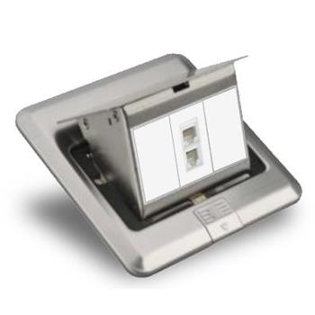 Ổ cắm âm sàn đôi mạng GF2PCS GF2PCS