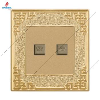 Bộ ổ cắm đôi điện thoại Grimma GOC2TEL GOC2TEL