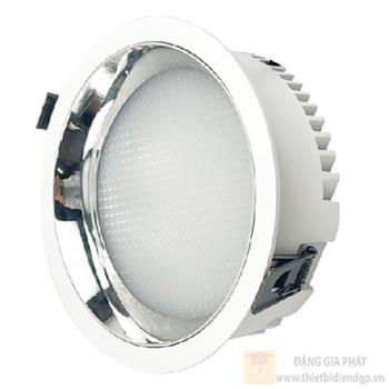Đèn Led âm trần GS Lighting Tán quang chống chói chóa bạc GSDTQ-C-S