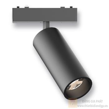 Đèn Led nam châm Spotlight GS Lighting hệ ray 2 in 1 vỏ đen GSNCTSP