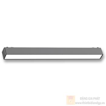Đèn Led nam châm tan quang GS Lighting hệ ray 2 in 1 vỏ đen GSNCTTQ