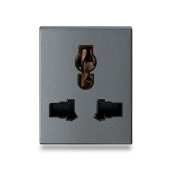 Hạt ổ cắm 3 chấu đa năng size M Grimma G8 series, G8SK312 G8SK312